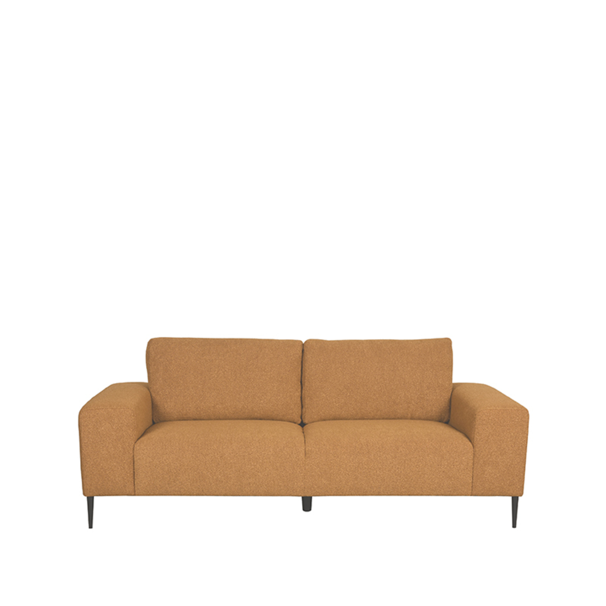 Sofa I_Ferraro - Armlehne - Ocker - GEEL - Boucle - Retro - LABEL51