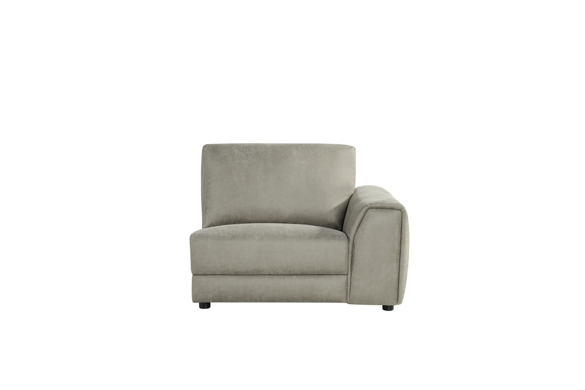 Sofa I_Tivoli - Armlehne - Taupe - BRUIN - Micro Suede - Modern - LABEL51