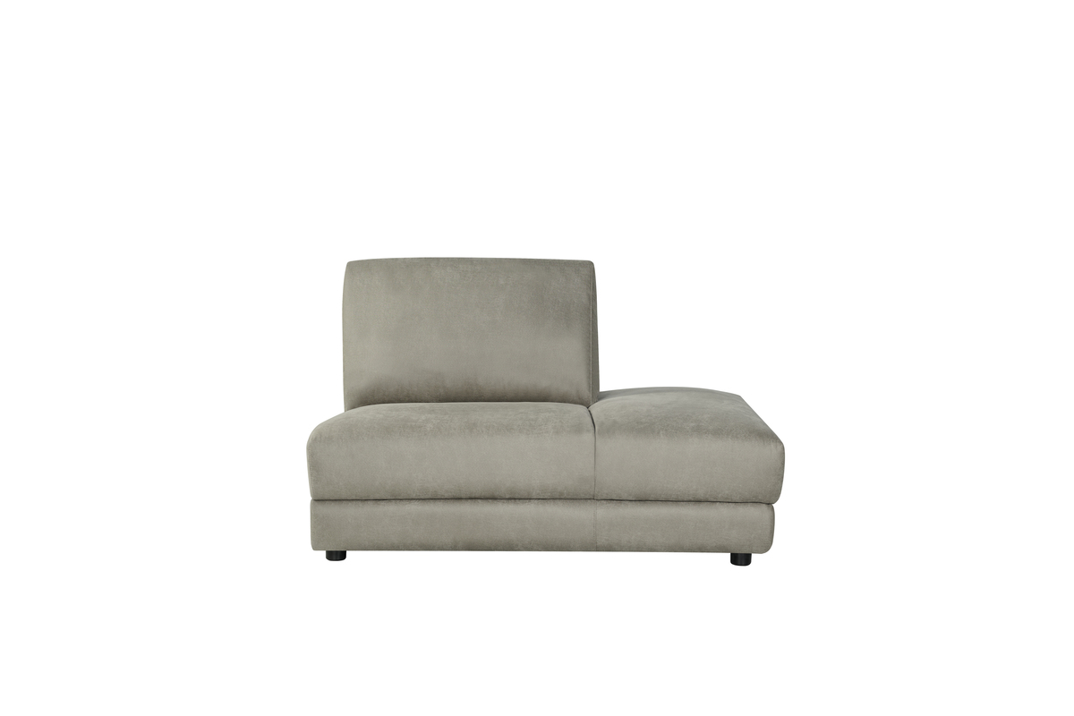 Sofa I_Tivoli - Taupe - Braun - Kunstleder - Modern - LABEL51
