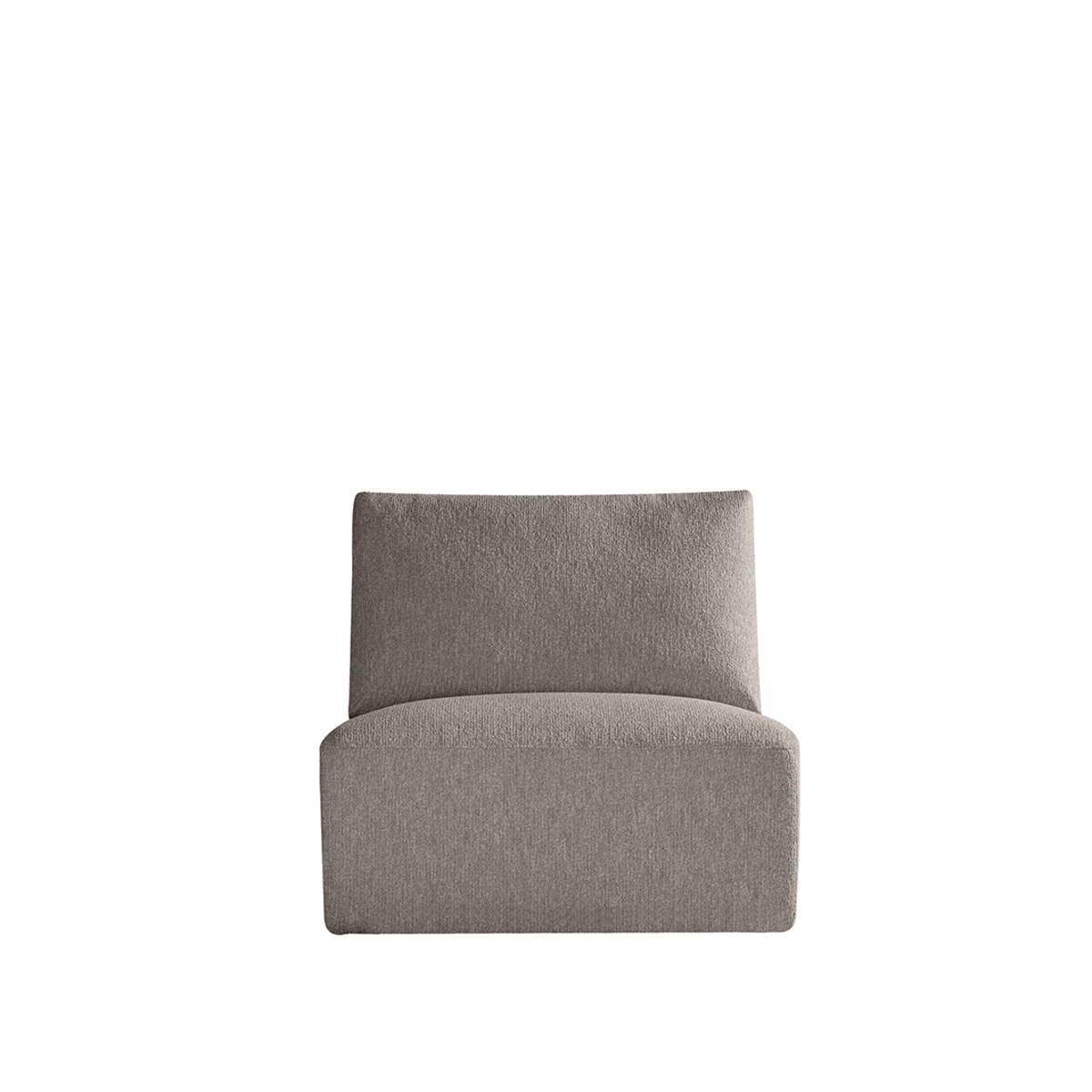 Sofa I_Rocca - Taupe - Braun - Geweven - Ländlich - LABEL51