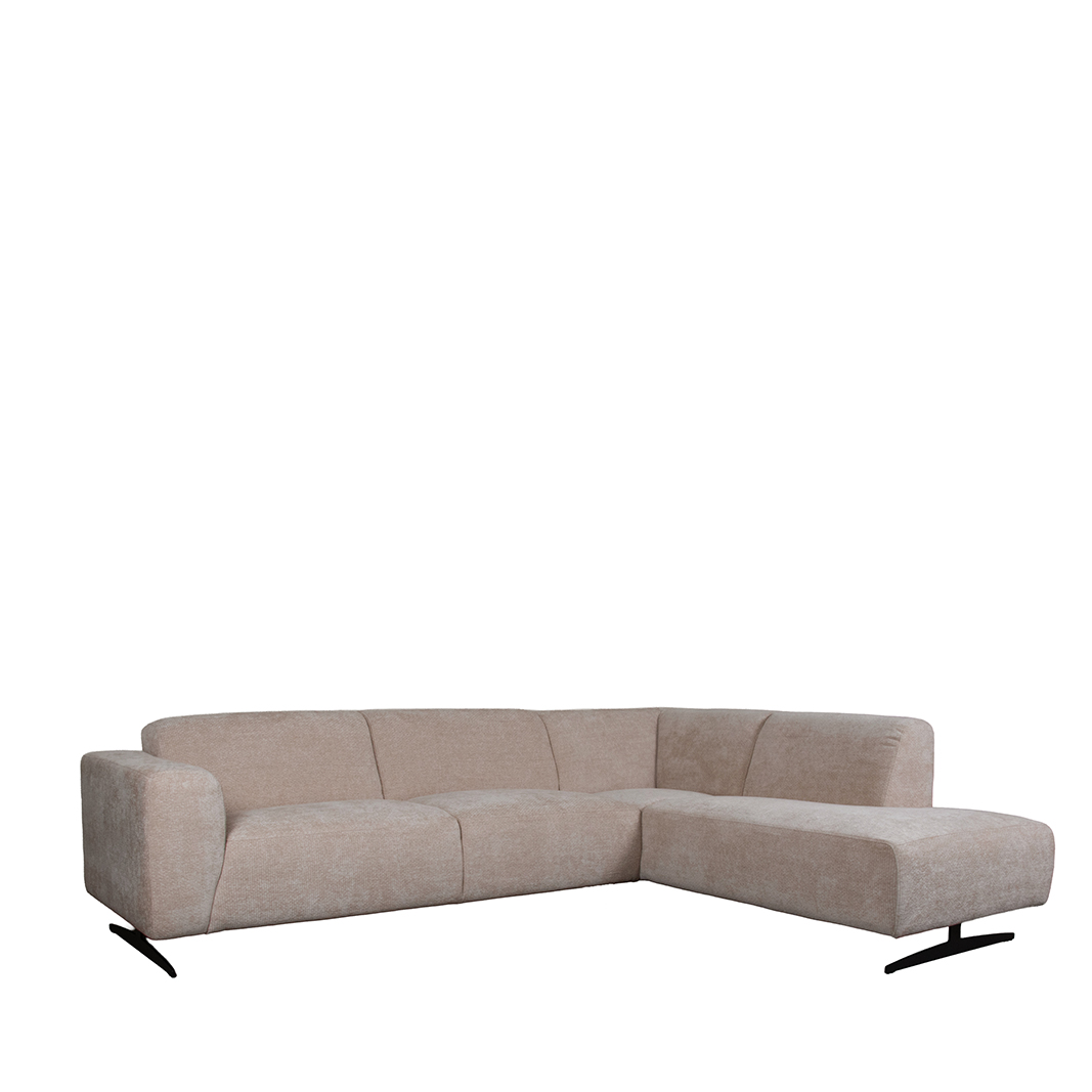 Ecksofa I_Rodano - Rechts Voorstaand - Armlehne - Clay - BRUIN - - Ländlich - LABEL51