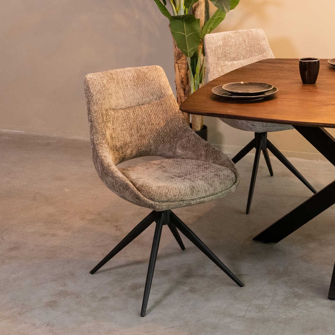 Esszimmerstühl I_Marlow - Ohne Armlehne - Hunter - Grün - Elite - Modern - LABEL51