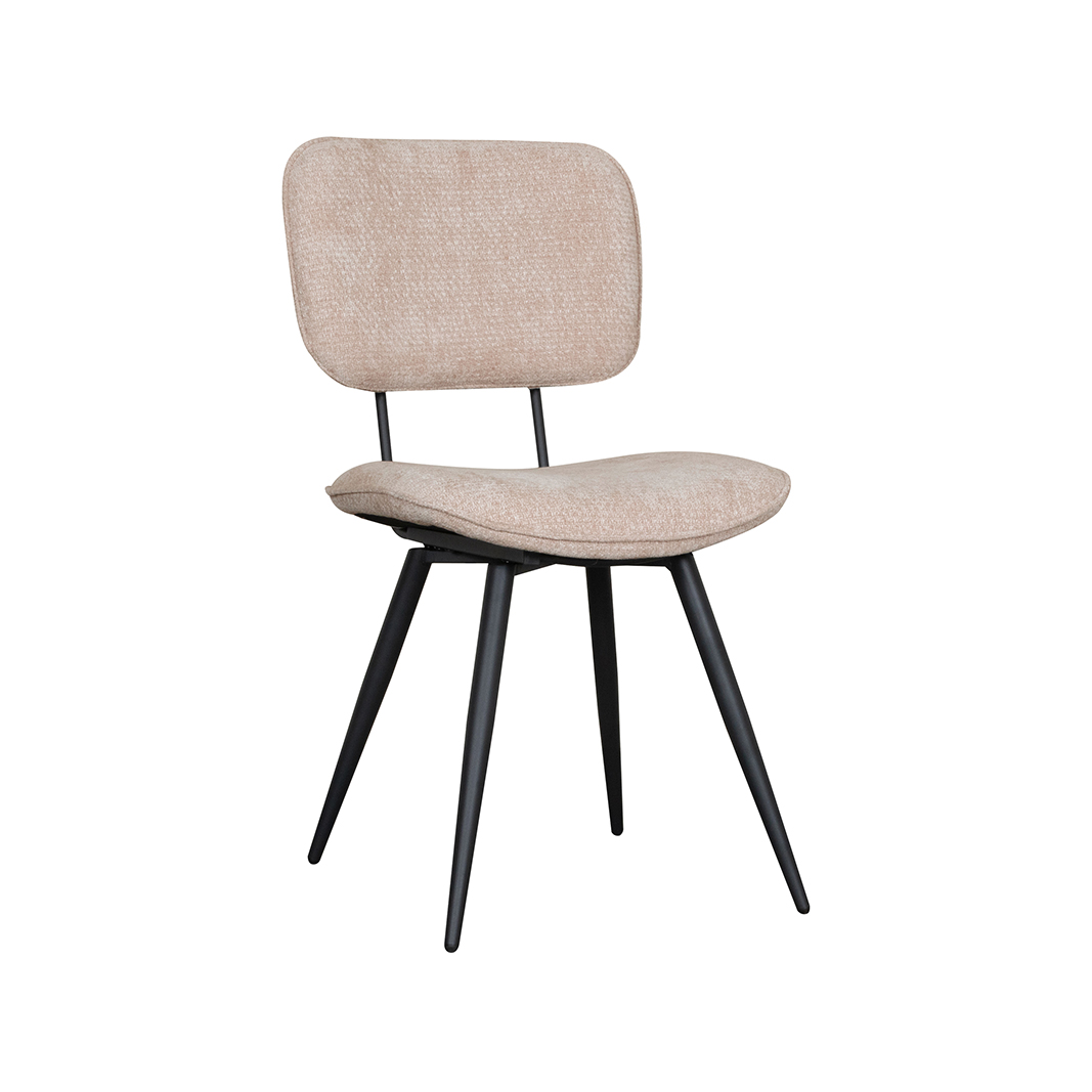 Esszimmerstühl I_Liva - Ohne Armlehne - Clay - Braun - Elite - Ländlich - LABEL51