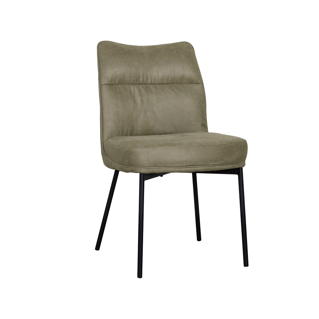 Esszimmerstühl I_Lennon - Ohne Armlehne - Moss - GROEN - - Modern - LABEL51