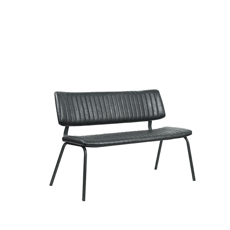 Esszimmerbank I_Gusto - Schwarz - ZWART - - Industriell - LABEL51