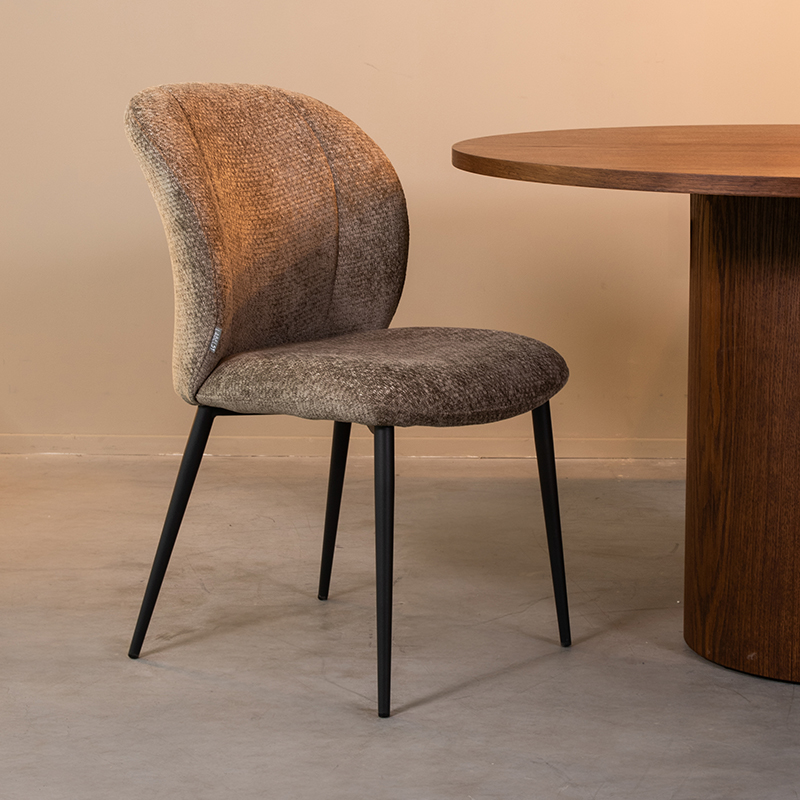 Esszimmerstühl I_Vino - Ohne Armlehne - Hunter - Grün - Elite - Modern - LABEL51