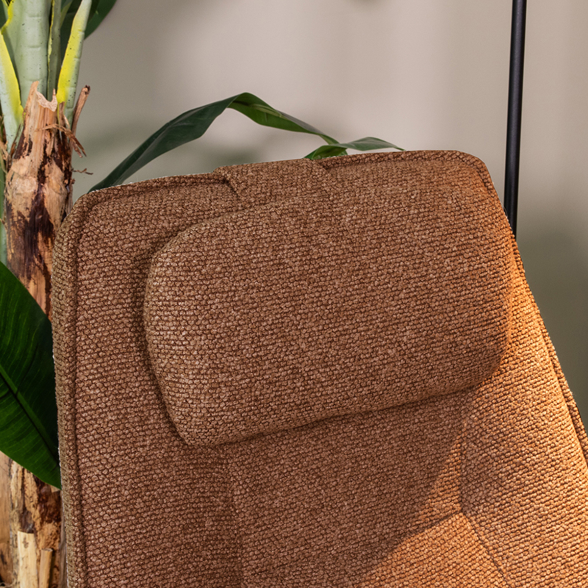 Zierkissen I_Hoofdkussen - Armlehne - Coral - ORANJE - Royal Boucle - Design - LABEL51