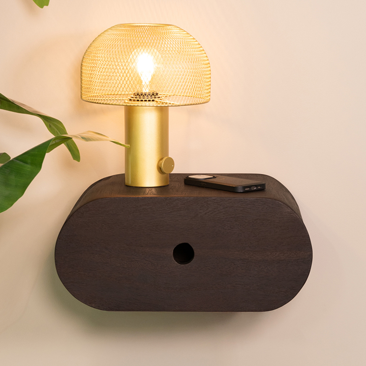 Wandregale I_Rise - Espresso - Braun - Mangoholz - Minimalistisch - LABEL51