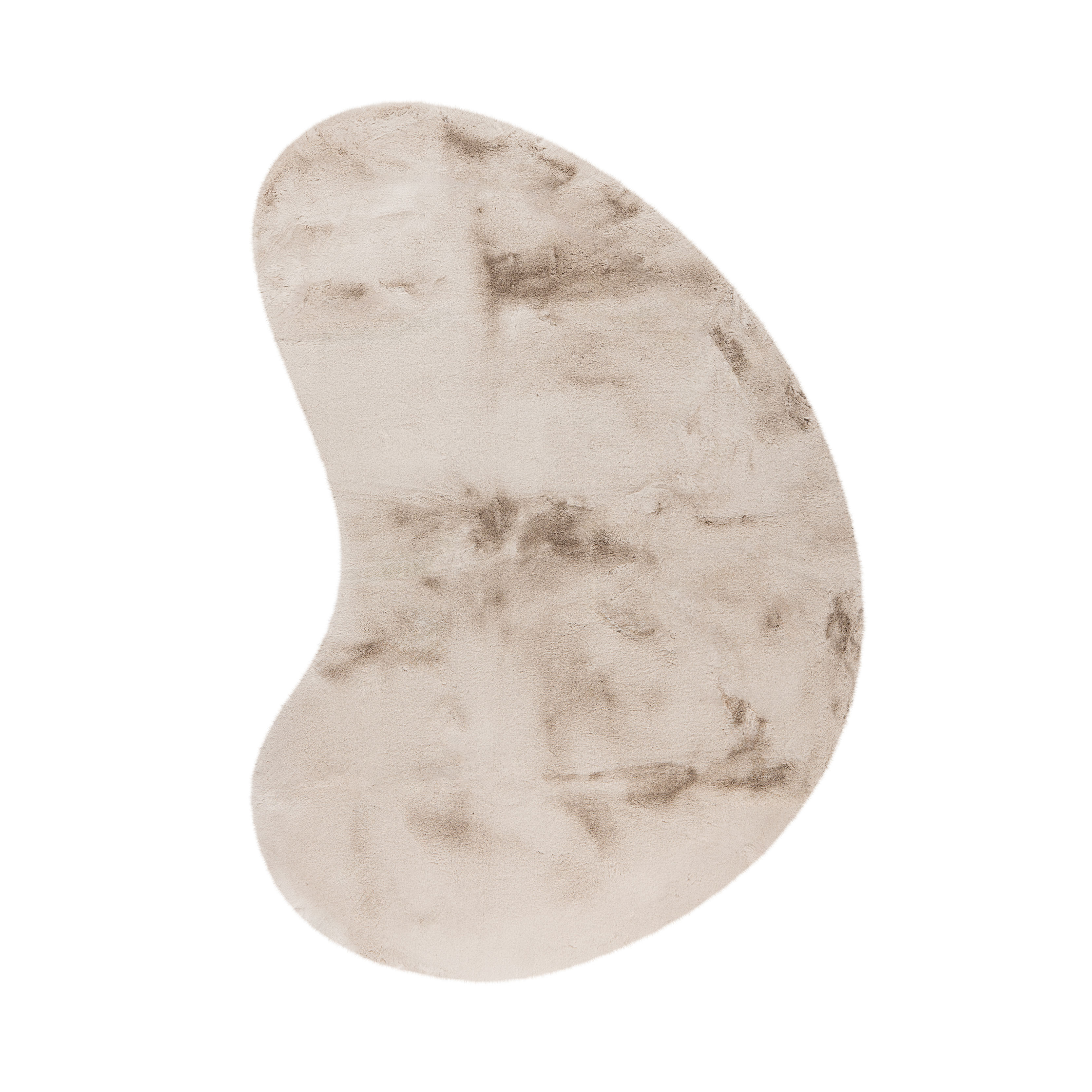 Teppich I_Indy - Licht Taupe - Braun - Polyester - LABEL51