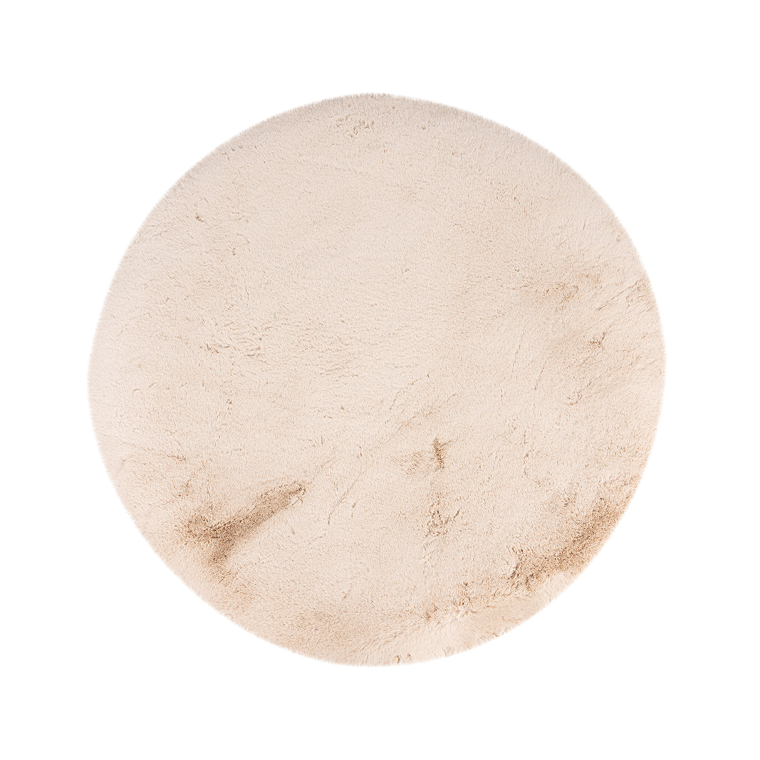 Teppich I_Indy - Beige - Natürlich - Polyester - LABEL51