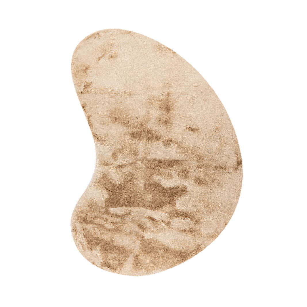 Teppich I_Indy - Beige - Natürlich - Polyester - LABEL51