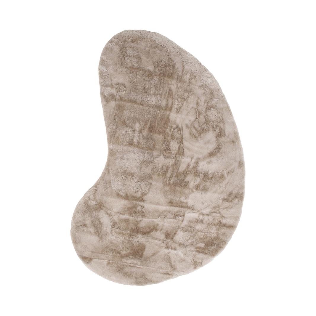Teppiche I_Indy - Beige - Natürlich - Polyester - LABEL51