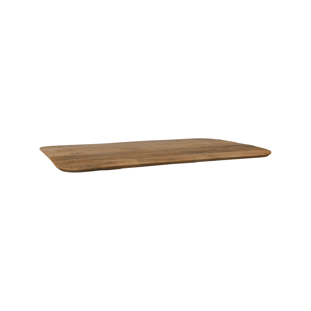 Esstische I_Tafelblad Sloppy Edge - Nature Smooth - Braun - Mangoholz - Industriell - LABEL51