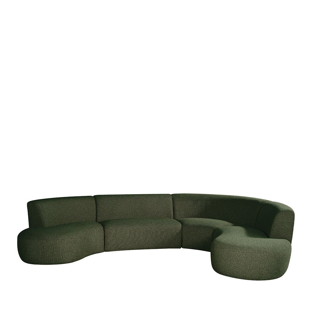 Sofa I_Florence - Wald - GROEN - Royal Boucle - Design - LABEL51