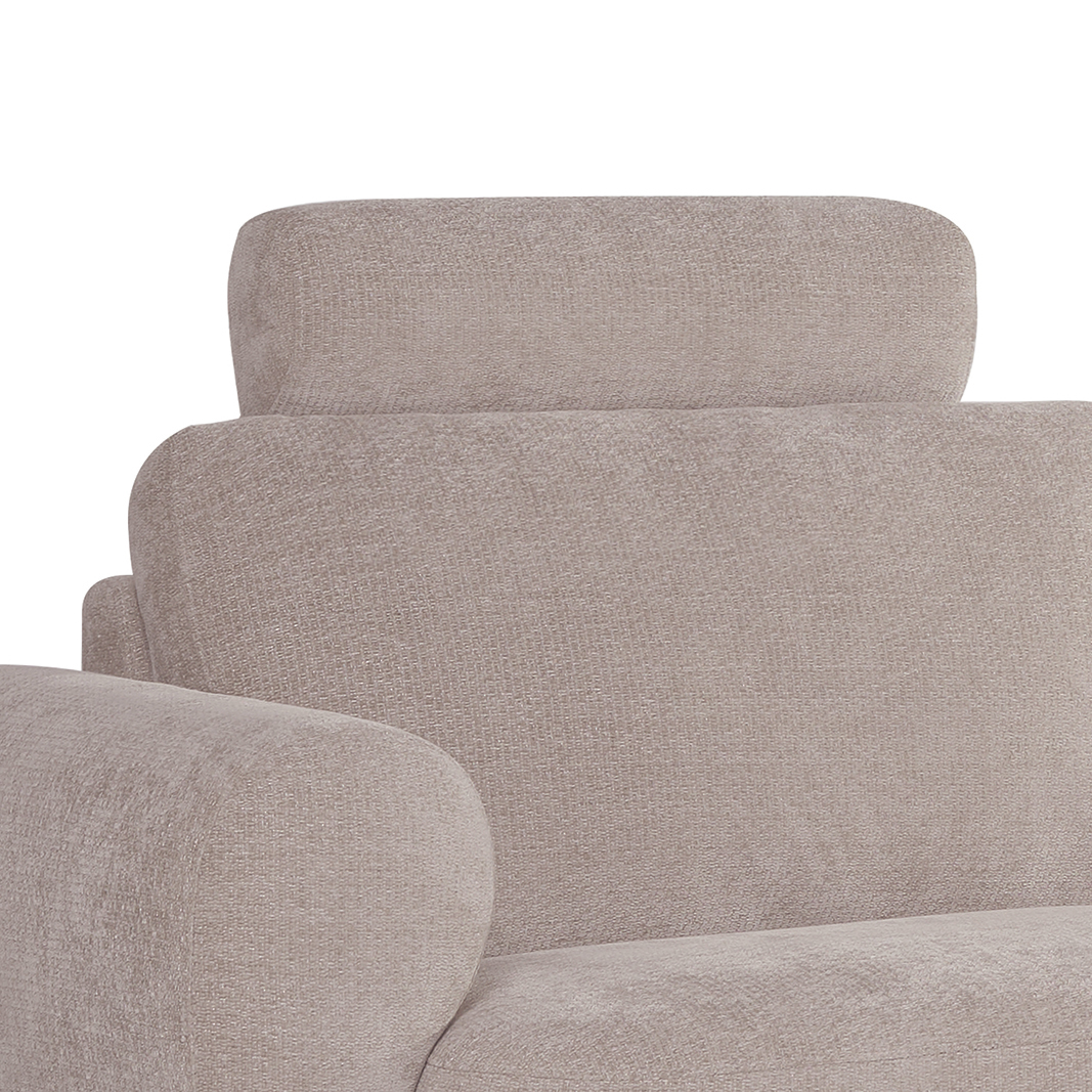 Zierkissen I_Milano - Clay - Braun - Chenille - LABEL51