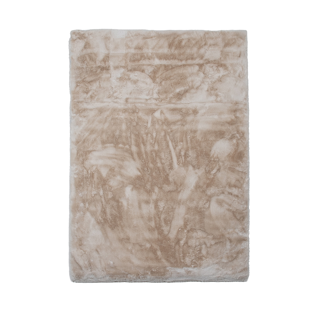 Teppiche I_Indy - Beige - Natürlich - Polyester - LABEL51
